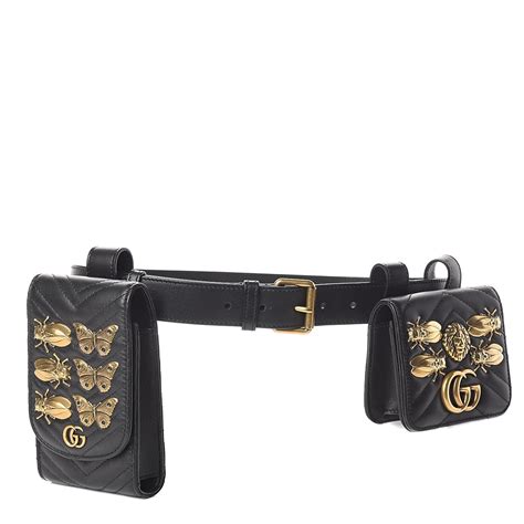 gucci gg marmont animal studs leather belt bag|Gucci Marmont bag worth it.